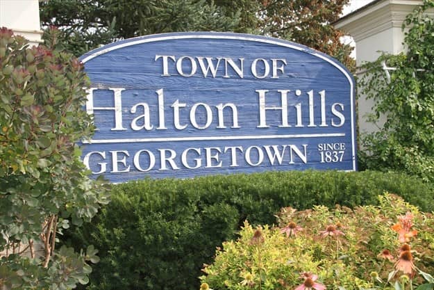 Georgetown or Halton Hills community main street photo